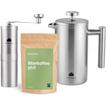 GROENENBERG Bio Kaffee & French Press Set