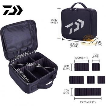 DAIWA Camping-Angeltasche mit Stauraum