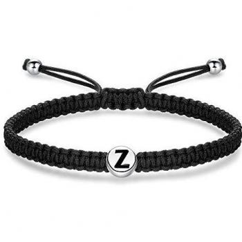 Bracelet en argent 925 avec initiale Z