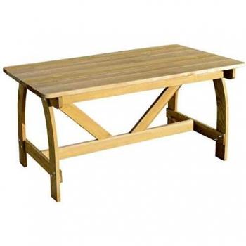 VidaXL Table de jardin 150x74x75 cm