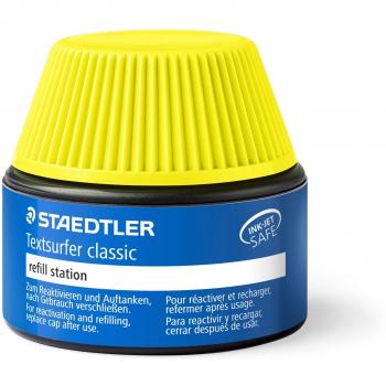 Tinta amarilla para marcadores Textsurfer Classic (5x5x4 cm) – Staedtler
