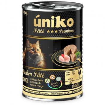 Pate Uniko com Frango para Gatos 400 Gramas