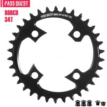 Pass Quest Ronde 88BCD Fiets Tandwiel 38T