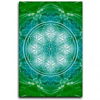 CALVENDO LifeFlower Canvas 60 cm × 90 cm – Hochformat aus Textilkunst