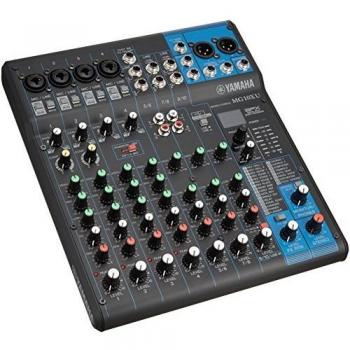 Yamaha MG10XU audio mixer 10 channels Black