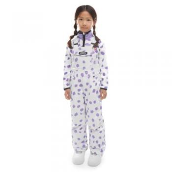 Peto de nieve para niños y niñas KB1-G Polka Morado
