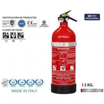 Extintor Portátil FS2-Y 2KG con Manómetro ANAF
