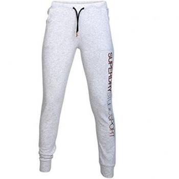Superdry Studio Super Soft Jogger Damen Trainingshose (leichtes Grau)