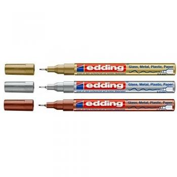 EDDING Marqueur doré 780 08 mm (Par 10)