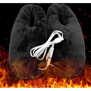 Soft Electric Heated Slippers