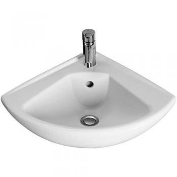 Villeroy & Boch O.novo Handwaschbecken 415 x 415 x 195 mm mit Überlauf Weiß Alpin