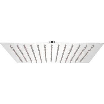 Douche plongeante carrée Helloshop26, acier inoxydable 25 × 25 cm