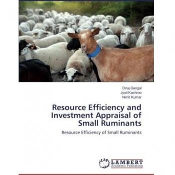 Resource Efficiency and Investment Appraisal of Small Ruminants