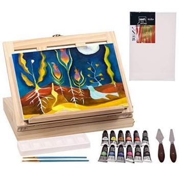 Adjustable Desk Easel with Storage Drawer