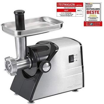 Picadora De Carne Eléctrica, Embutidora Salchichas, 3 Discos Corte Y Cuchilla Acero Inoxidable Proficook Fw 1060