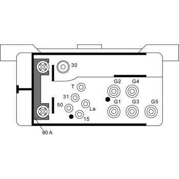HELLA Módulo de control de tiempo de incandescencia 4RV 008 188-061