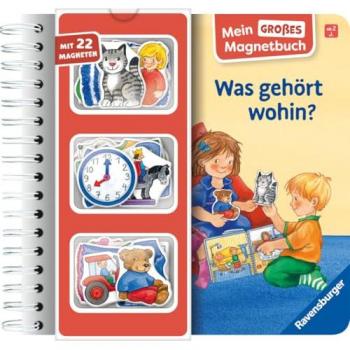 RAVENSBURGER 42152 Mein gro&szlig;es Magnetbuch: Was geh&ouml;rt wohin?