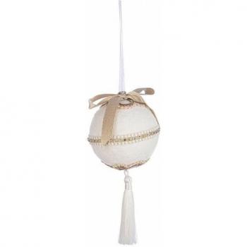 Kit 8 Sferette Witney Bianco Oro C-Nappa D80