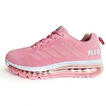 Sumateng AirFit Pink Fitness Sneakers for Men & Women (EU 38)