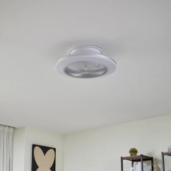 Lindby LED Deckenventilator mit Licht und Fernbedienung leise (Ø 55 cm)