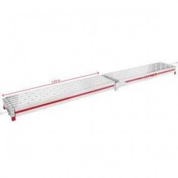 Hymer Tableau de cuisine aluminium 1,24‑4,00 m – Modèle TELESTEG – 685900
