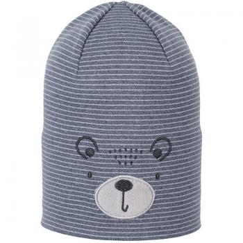Estrella Serena Gorro Oversize Azul Melange