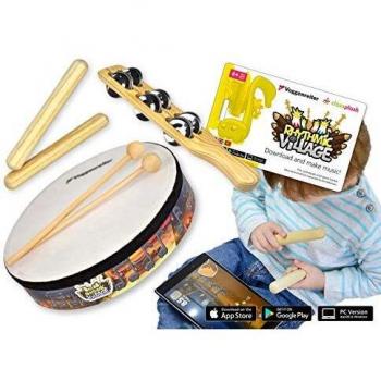 Voggenreiter/Classplash Rhythmic Village Set de Percussion Didactique