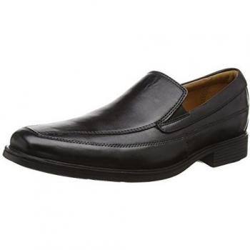 Clarks Tilden Free, Mocasines Hombre, Negro