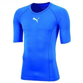 Puma Maglietta LIGA Baselayer Tee SS Blu Unisex 116