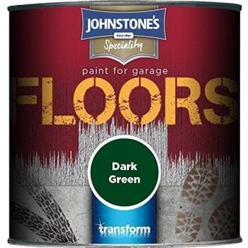 307939 Dark Green Garage Floor Paint by Johnstone’s (250 ml)