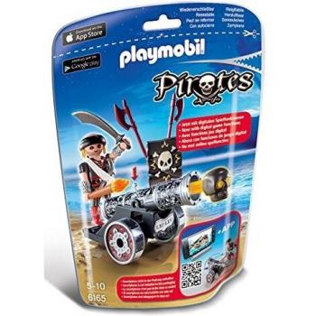 Playmobil 6165 Pirata con App-Cannon