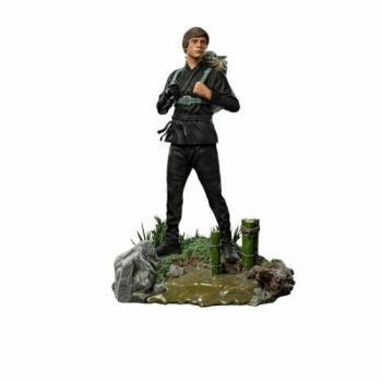 Figurine Luke Skywalker & Grogu Entraînement 1/10 Star Wars 20 cm