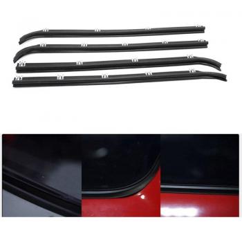 4Pcs Weatherstrip Seal Kit for 87-97 Ford Bronco F150 F250 F350