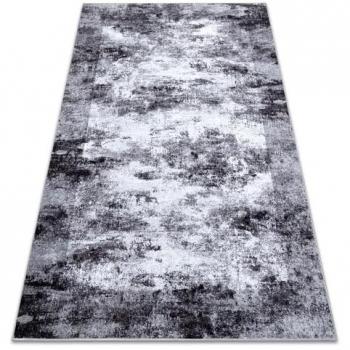 Vintage Grey Anti-Slip Washable Rug