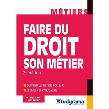 Faire du droit son métier