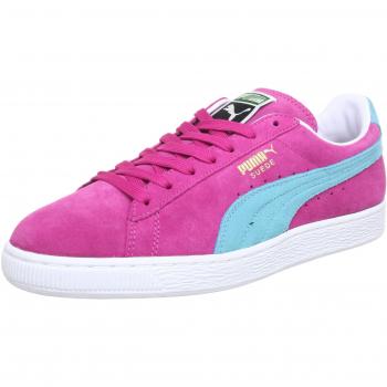 Puma Suede Classic Plus Zapatillas de Cuero Cabaret-Blue Curacao 61
