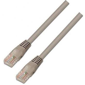 Cable de Red UTP RJ45 Cat.6 7m Gris Aisens