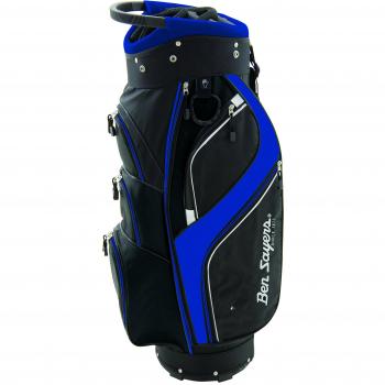 PremiumCart 9‑Pocket Deluxe Bag – Black/Blue