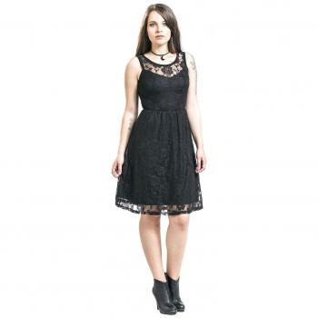 Abito nero in pizzo
