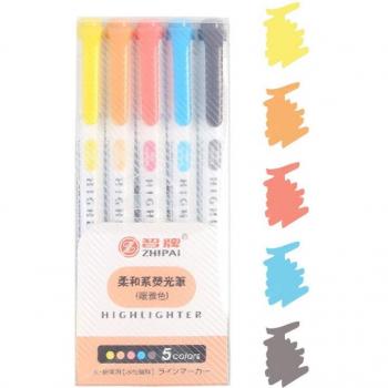 Vibrant Dual-Tip Highlighter Collection