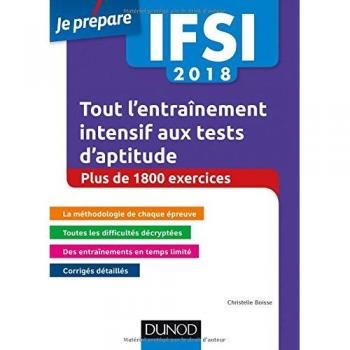 IFSI 2018 Tout l'entraînement intensif aux tests d'aptitude