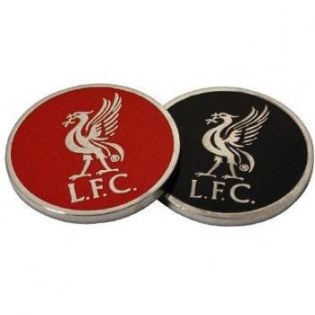 Soft Enamel Liverpool FC Golf Marker – Black/Red