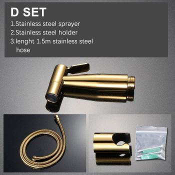 AP2103 Titanium Gold Shattaf Jet Set for Bathroom – Hand Held Sprayer