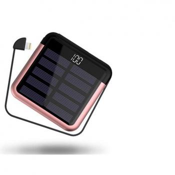 Batterie Portable Solaire 10000mAh avec Affichage LED