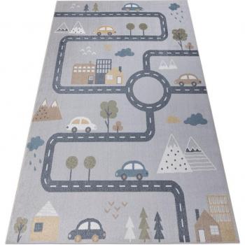 Bono 726 City Light Grey Rug 160x220 cm