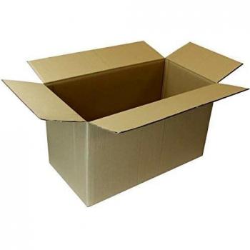 Lot de 10 boîtes en carton double cannelure pour le déménagement et le rangement