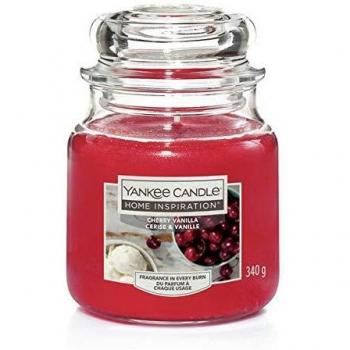 Cherry Vanilla, candela in giara media Yankee Candle