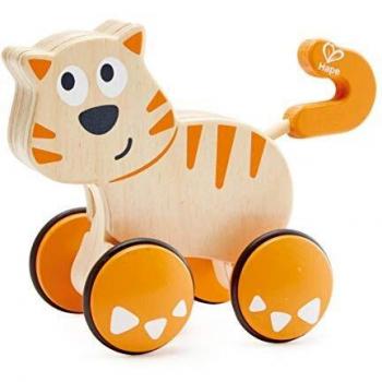 Hape E0363 Dante Push and Go Cat Toy