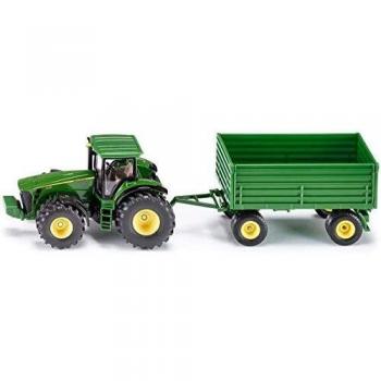 Siku John Deere Scale Model 1:50 Tractor + Trailer