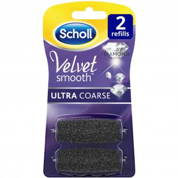 Scholl Velvet Smooth Ersatzkopf für ultra-grobe Fußfeile 2 St